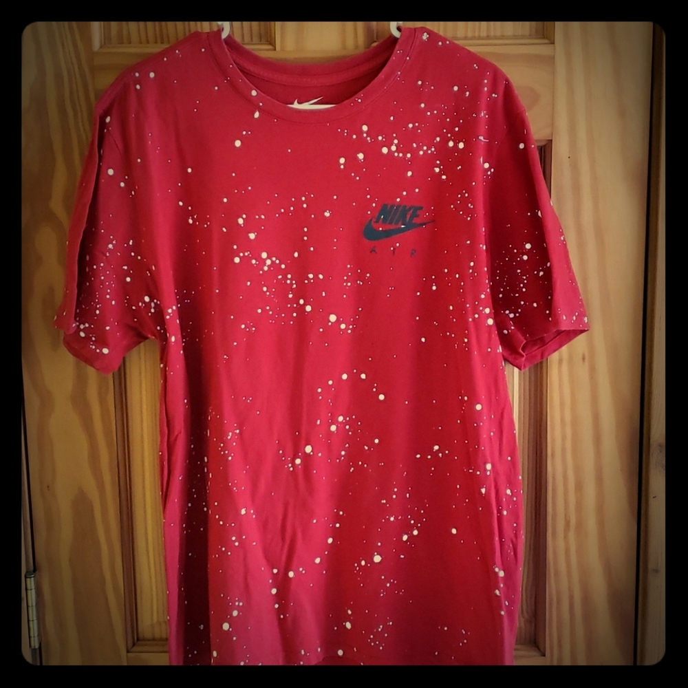 Nike Air paint splatter Tshirt